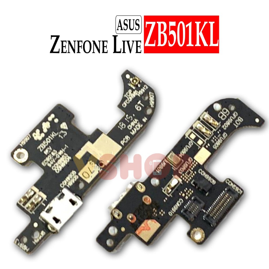 FLEXIBEL KONEKTOR CHARGER CON CAS TC ASUS ZENFONE LIVE ZB501KL - A007 FLEXIBLE MIC MICROPHONE