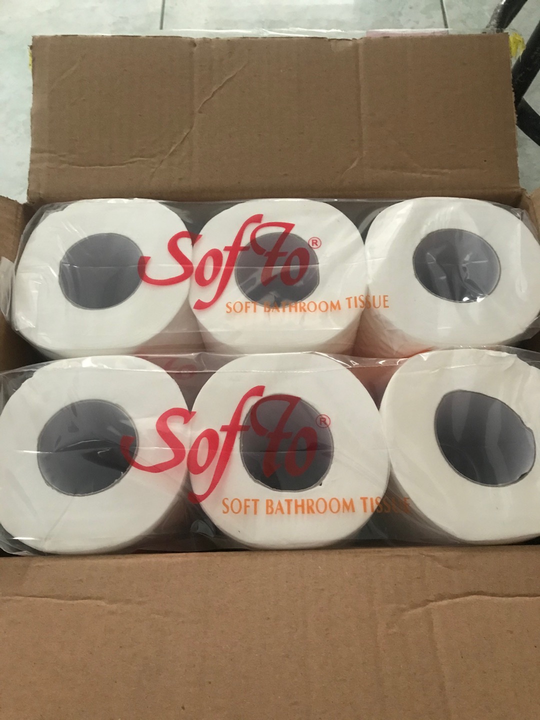 Tissue Toilet Softo Soft Bathroom Tissue 6 Rolls