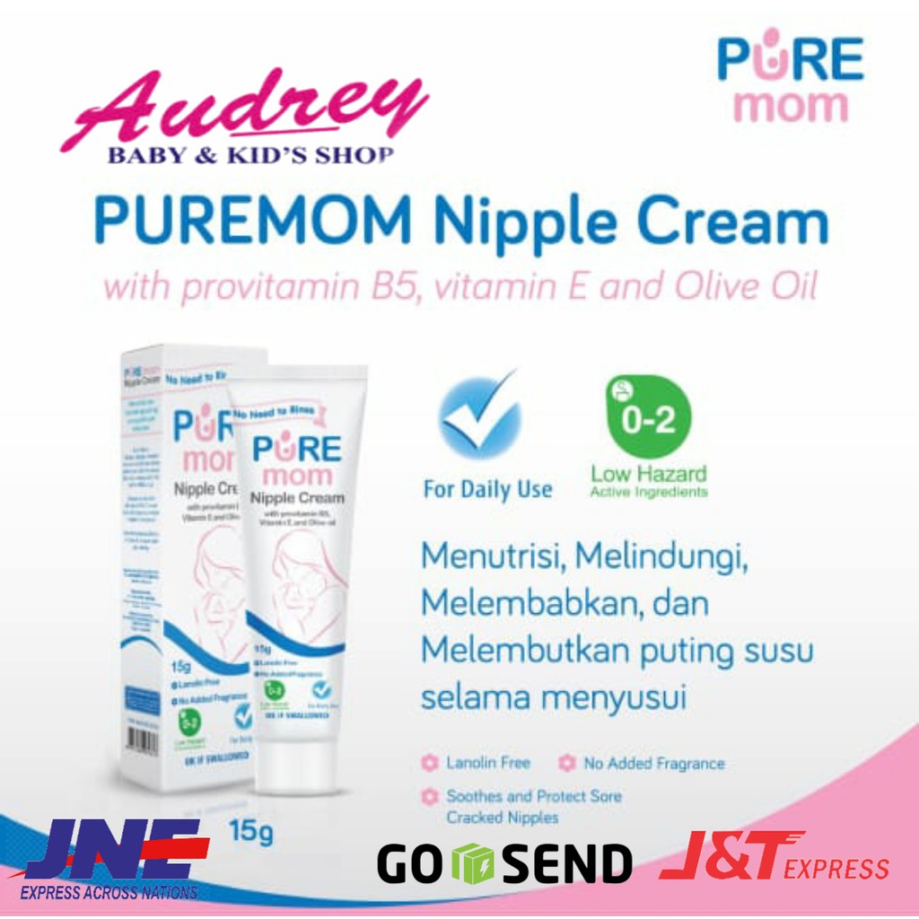 PureMom Nipple Cream / Cream puting lecet