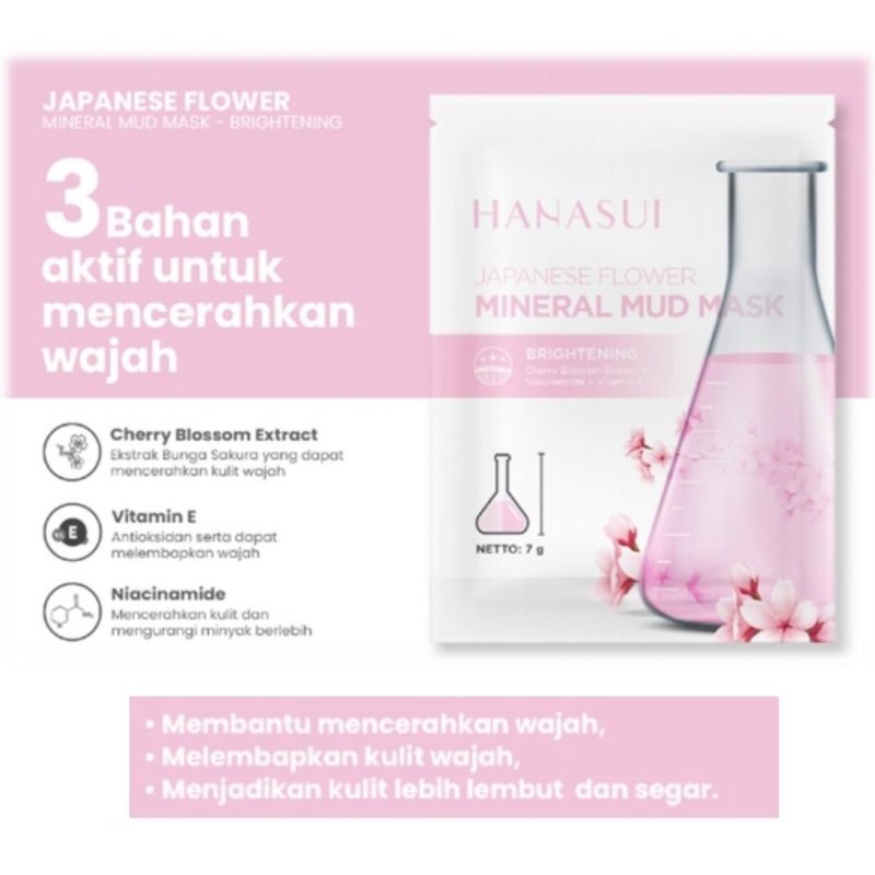 Hanasui Naturgo Peel Off Masker Hitam Komedo | Gold Anti Aging | Mineral Mud Musk