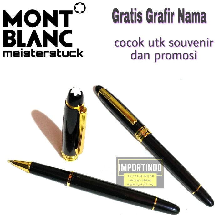 

Pulpen - Pulpen Mewah Montblanc Classic Gratis Ukir Grafir Nama