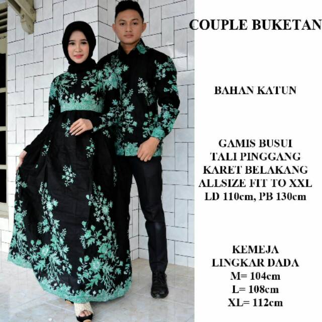 GROSIR BATIK COUPLE GSMIS BUKETAN