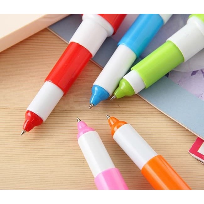 

PROMO Pulpen Capsul Mini Pen Colorful Pena Bolpoin Kapsul Bolpen Capsule