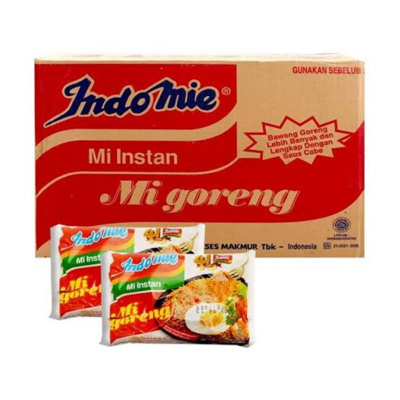 

indomie goreng 1 dus isi 40