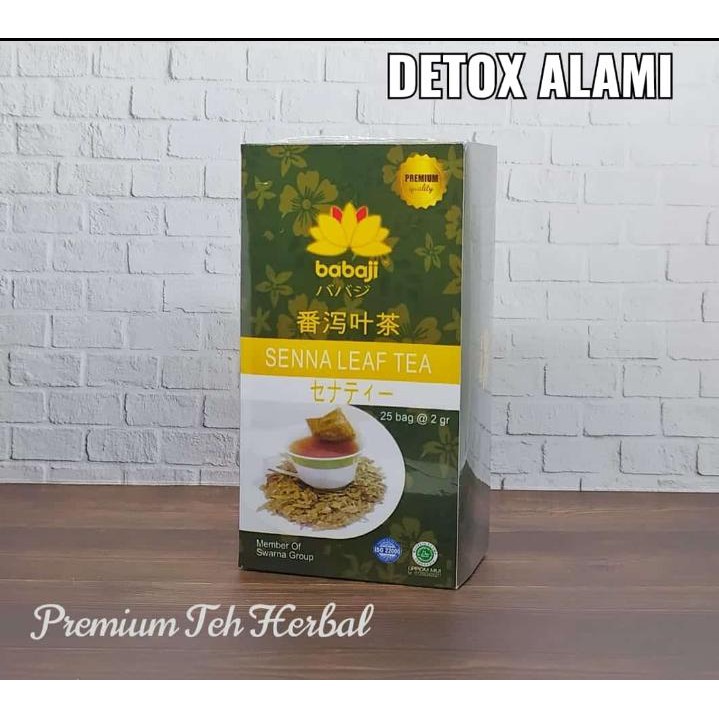Babaji Senna Leaf Tea - teh daun jati cina - teh diet - teh herbal - detox tea - teh kesehatan
