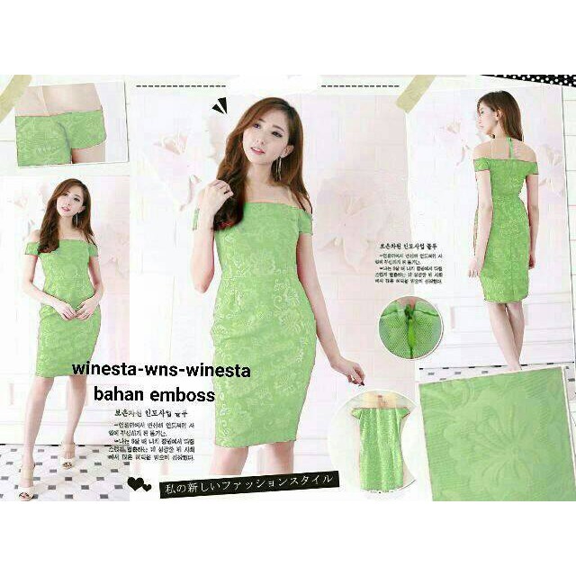 PROMO BERLANJUT dress olive green