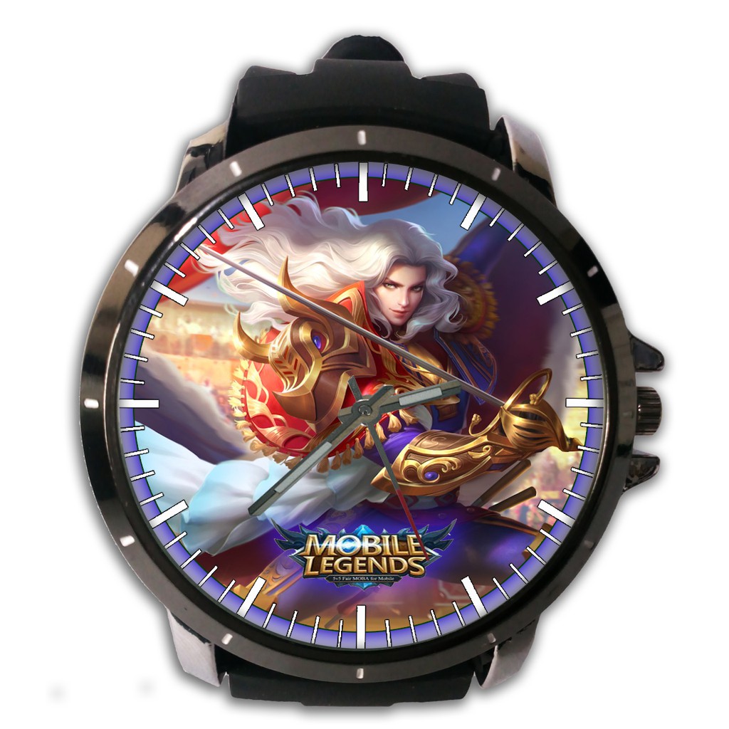 Jam Tangan Custom Mobile Legend Lancelot Royal Matador art