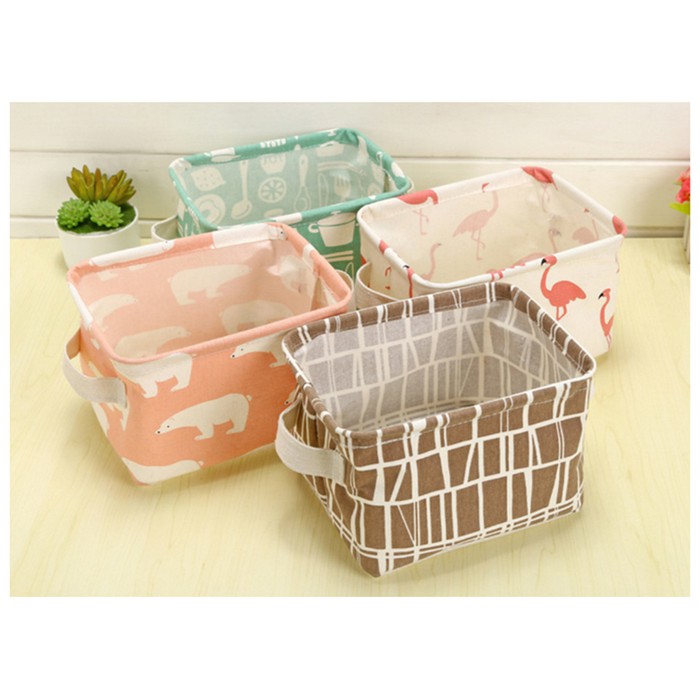 Keranjang Multifungsi N2500 Desktop Storage Box Organizer Tas Kosmetik