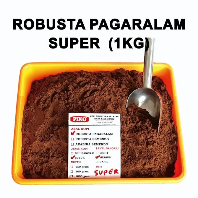 

[ COD ] Kopi bubuk Robusta Pagaralam Sumsel ( 1kg ) TERBARU Kode 1153