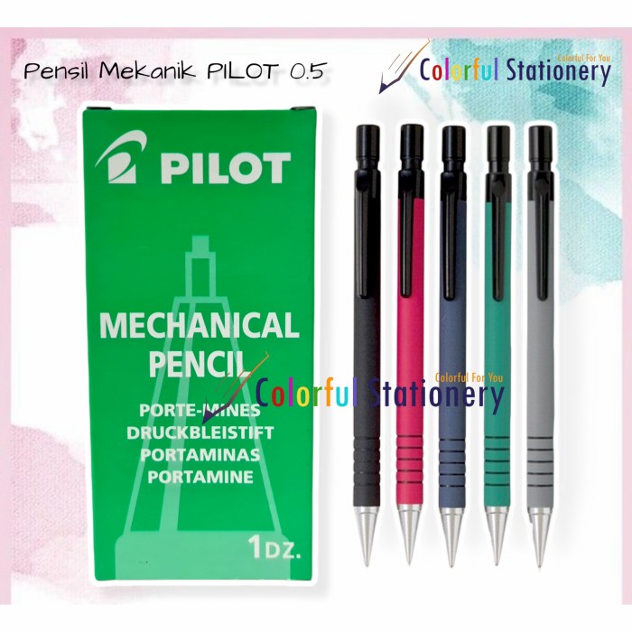 

Wow Pensil Mekanik / Mechanical Pencil Pilot 0.5 Gilaa!!!