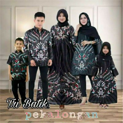Bisa Pisah Batik Couple Keluarga Sania Ruffle Ori Ndoro Jowi Termurah Prasasti Abu