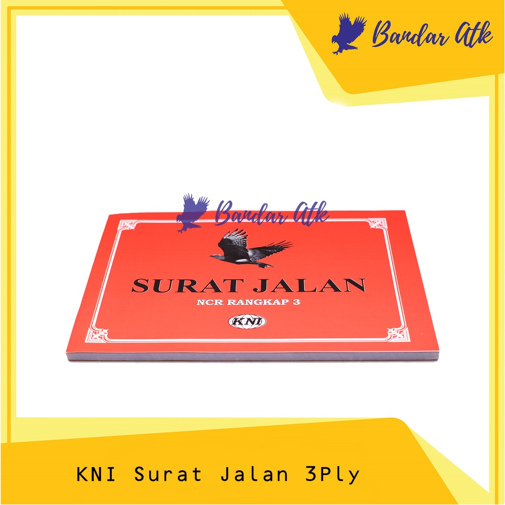 

KNI SURAT JALAN BESAR 3 PLY [1 PACK 10 PCS]