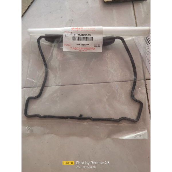 karet seal Gasket cover karet cylinder Kop tutup blok head satria fu injeksi GSX R GSX S 150 ORI SGP