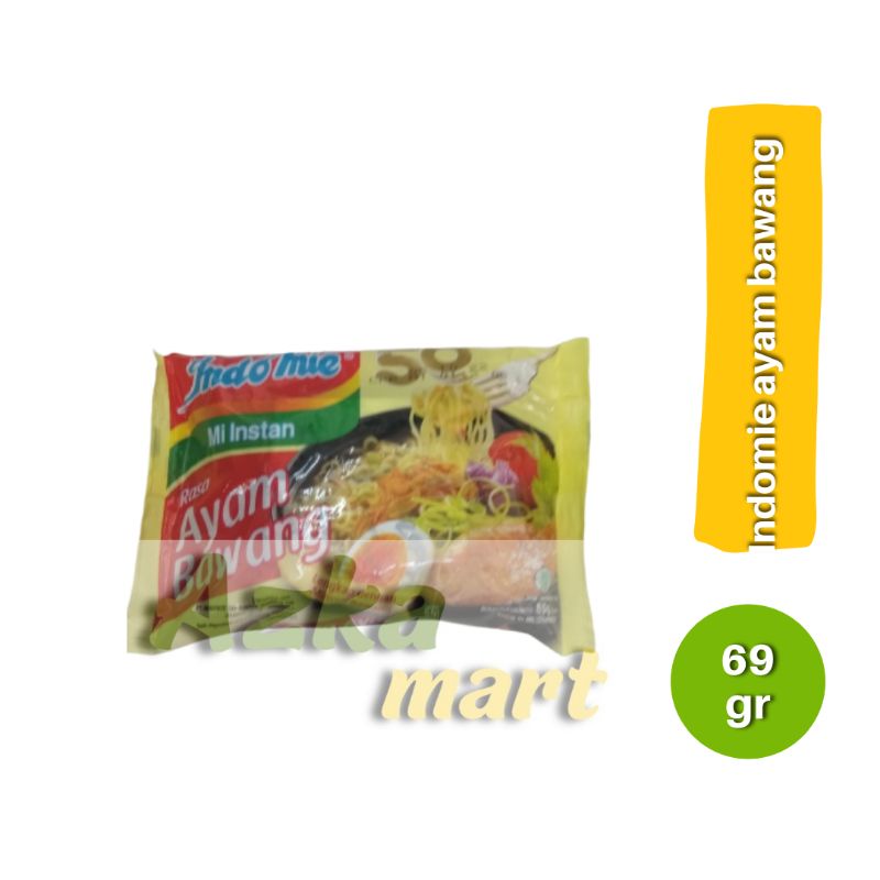 

Indomie ayam bawang 69 gr