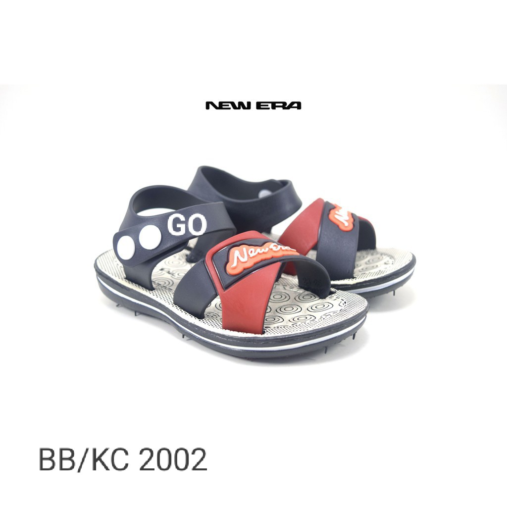 gos NEW ERA BB/KC 2002 Sandal Karet Anak Perempuan Tali Belakang