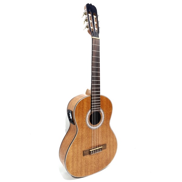 Gitar Classic Elektrik Merk Cowboy Original Tipe CG-100 3/4 NS NA Equalizer EQ TUNER Cowboy Listrik Klasik