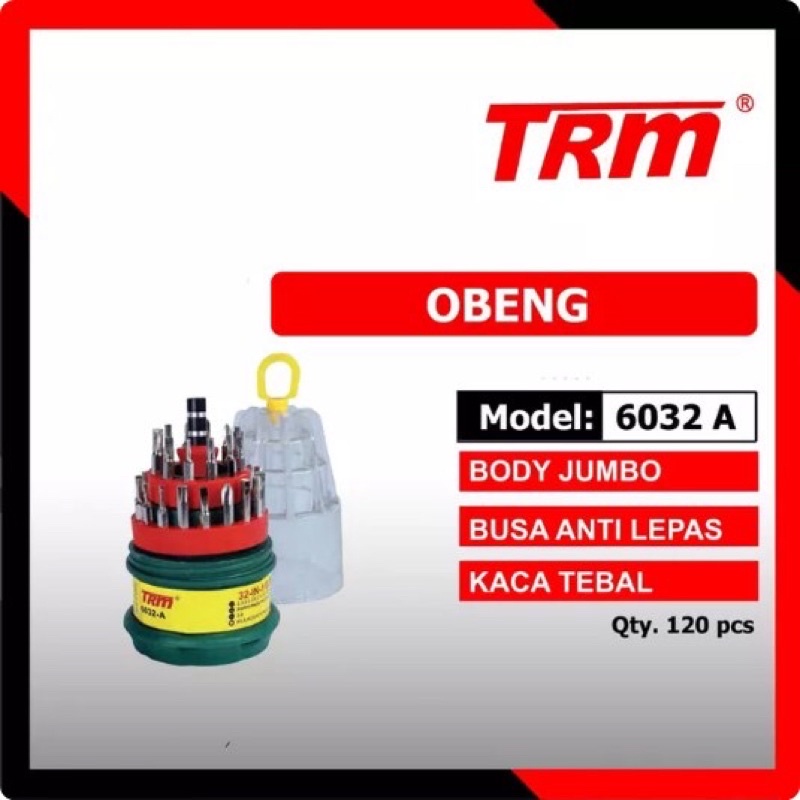 Obeng Set Serbaguna 32in1 TRM 6032A murah Meriah