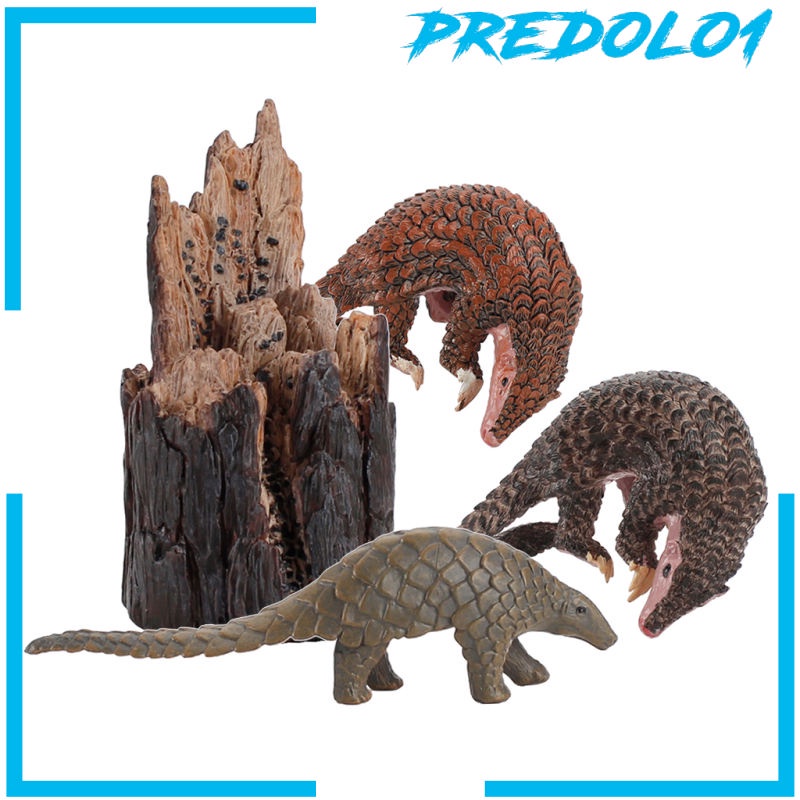 (Predolo1) Mainan Action Figure Pangolin Untuk Hadiah Anak 3 Tahun