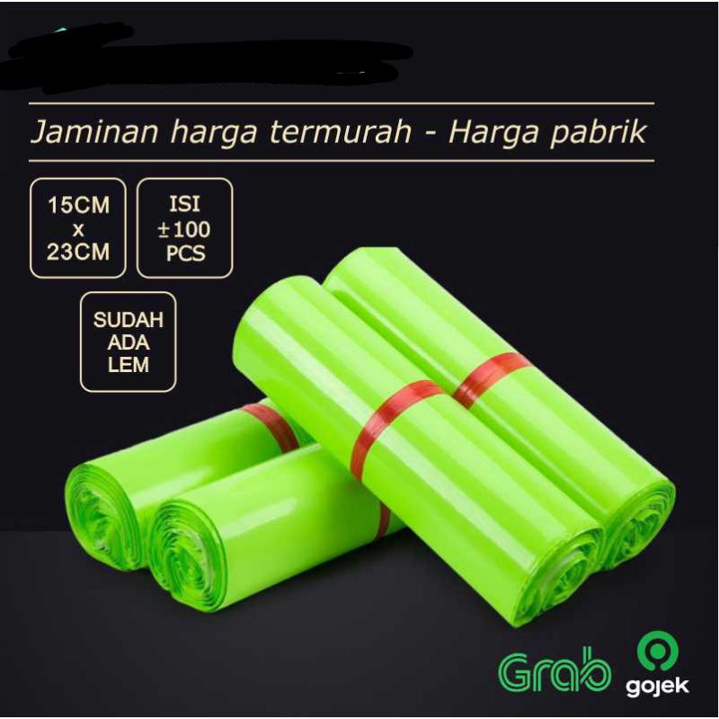 Plastik polymail Medan, ukuran ada digambar,harga per biji