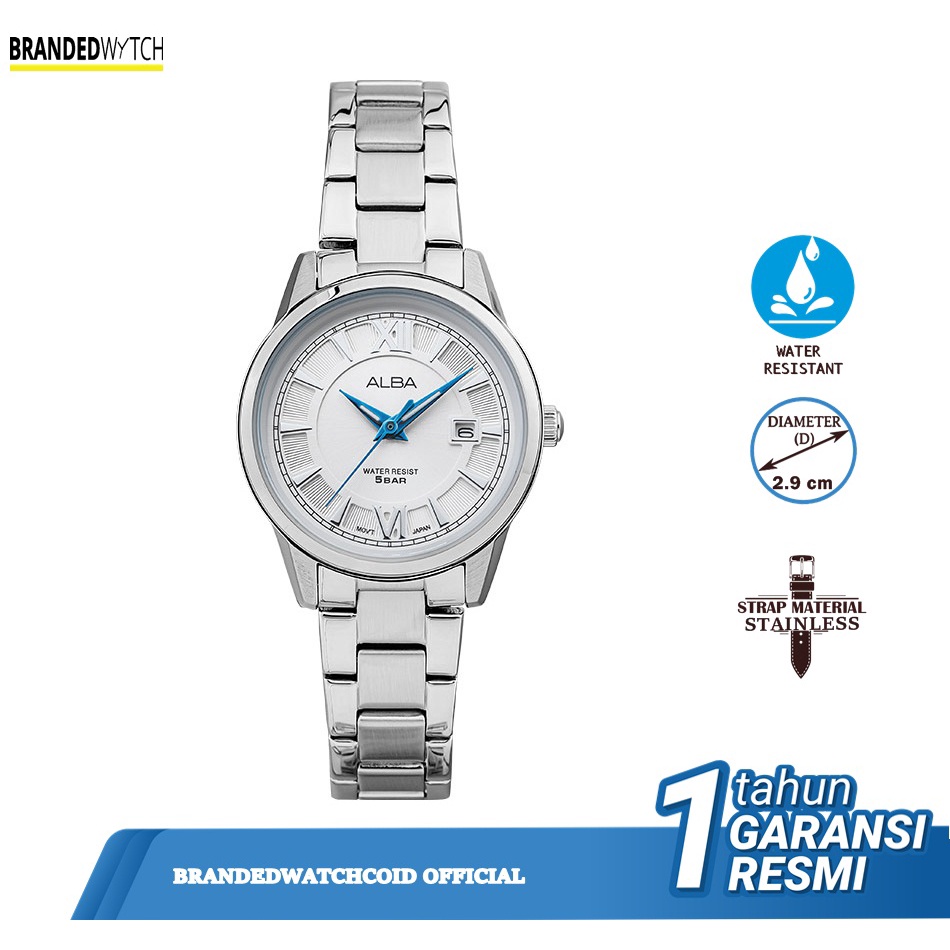 Alba AH7AT7X1 Jam Tangan Wanita Alba AH7AT7 Original Diamter 2,9 cm