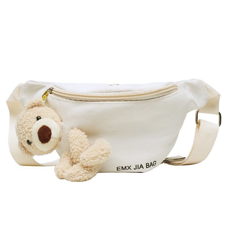 TM-26 tas selempang kecil wanita import jepang bear beruang plush