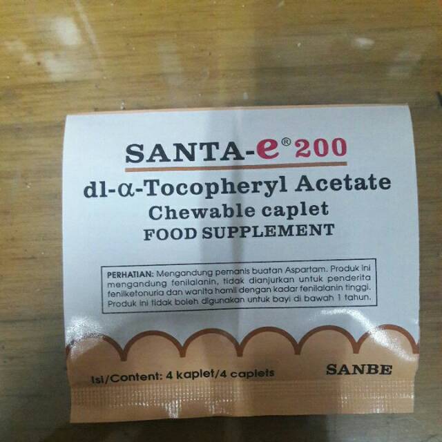 Santa e 200mg strip isi 4 tablet