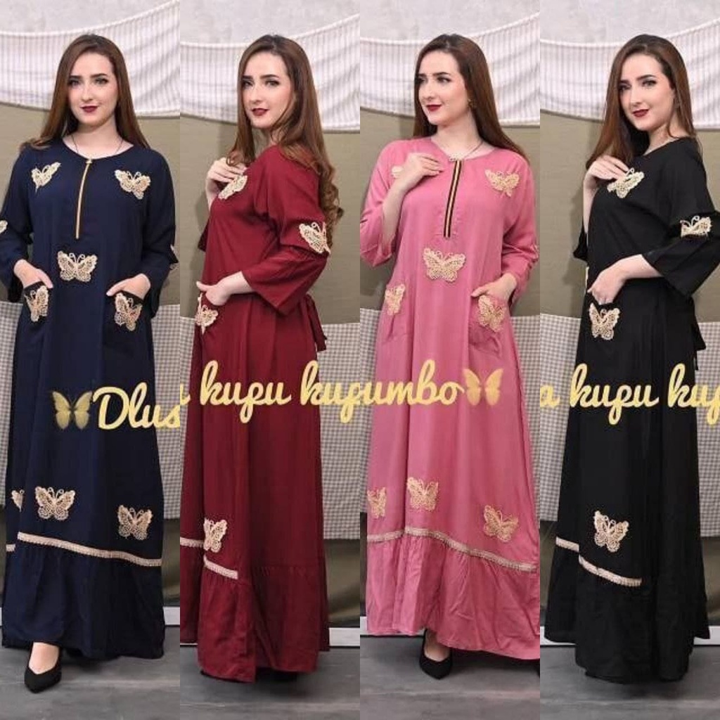 DASTER ARAB DLUSIA KUPU | DASTER LENGAN PANJANG