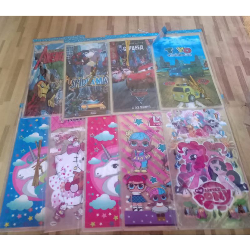 

plastik snack karakter