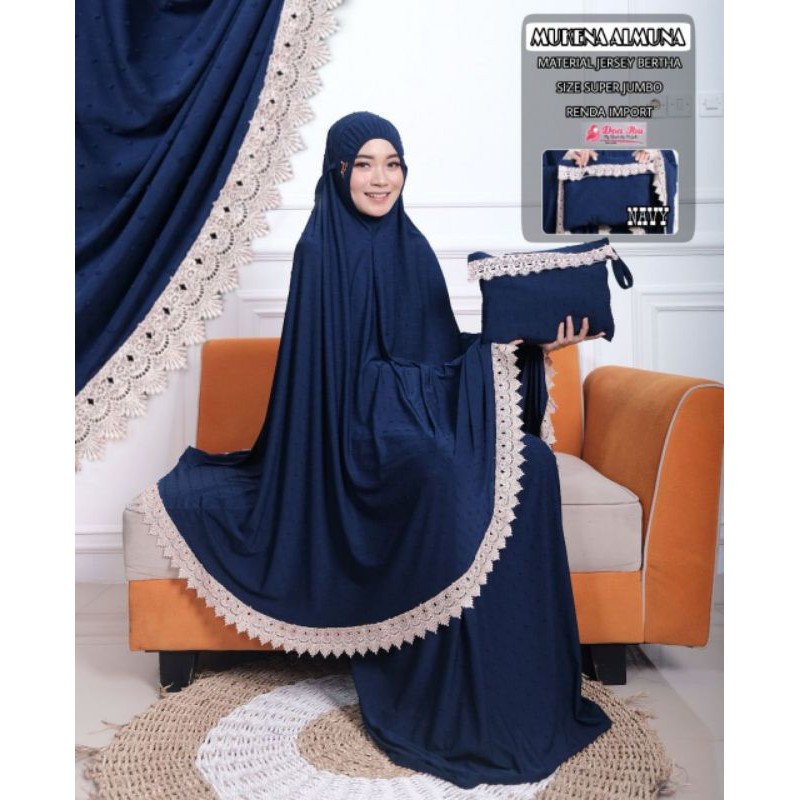 MUKENA ALMUNA ORIGINAL DOA IBU