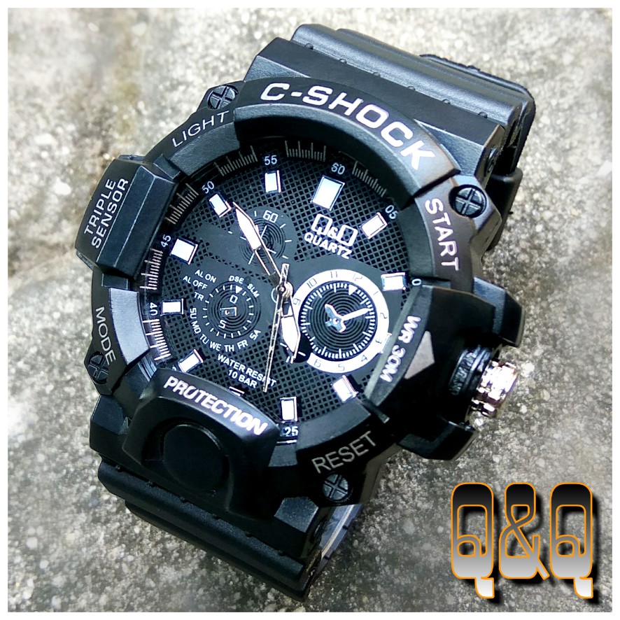 PUSAT GROSIR JAM TANGAN PRIA / JAM TANGAN Q&Q SPORT PRIA