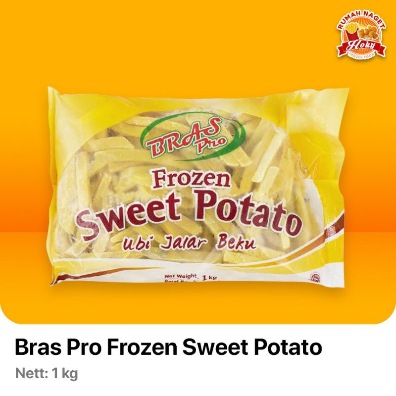 

Bras Pro Sweet Potato Ubi Jalar Frozen 1 kg