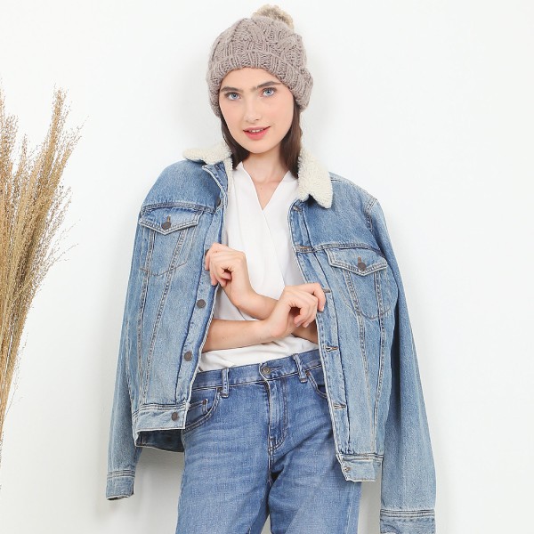 Coup Women Trucker Denim Jacket - Blue