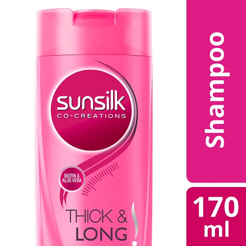 Sunsilk Thick Long Shampoo 170 ml Shopee Indonesia