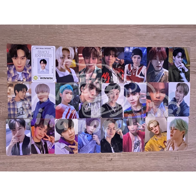 [ NCT OFFICIAL PHOTOCARD ] pc 127 dream wayv 2022 universe smcu day night jewel photobook pb dicon h