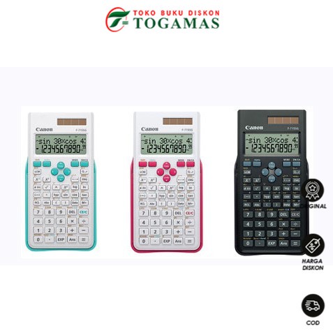 

TERLARIS !! CALCULATOR CANON SCIENTIFIC F-715 SG
