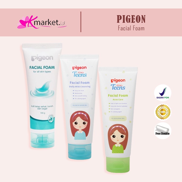 PIGEON TEENS Facial Foam | Acne Care | Daily Mild 100 ml