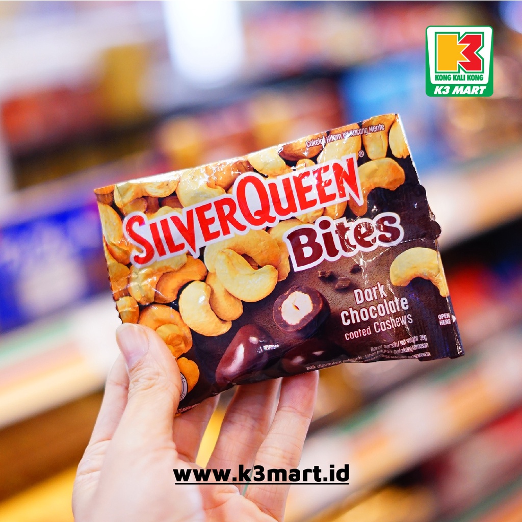 

Silver Queen Bites Dark Choco 35gr