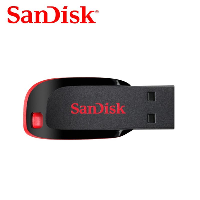 Flashdisk Sandisk 128GB Drive Cruzer Blade Original Sandisk