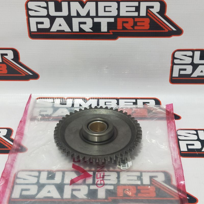 gigi oneway otomatis stater 46t viar ori gear gir one way - sparepart motor roda tiga - viar kaisar 