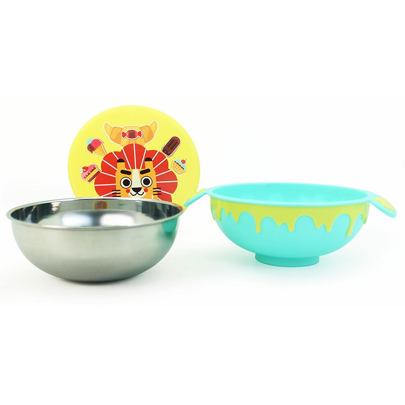 Baby Beyond Stainless Steel FunBowl Food Grade Mangkok Makan Anak