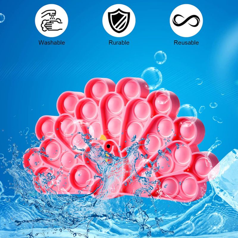 Pop It Fidget Toy Mainan Anak Tekan Gelembung Bubble Push Pop it-3