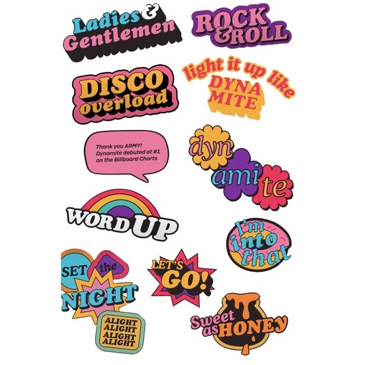 

[STIKER] rock and roll-zodiac-greeting-stiker for phone or book-aesthetic-random-per pack