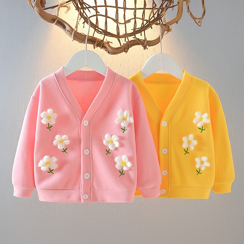 Cardigan Rajut Import Anak Cewek Usia 1 2 3 4 Tahun Atasan Blazer Anak Bahan Rajut Import Halus Berk