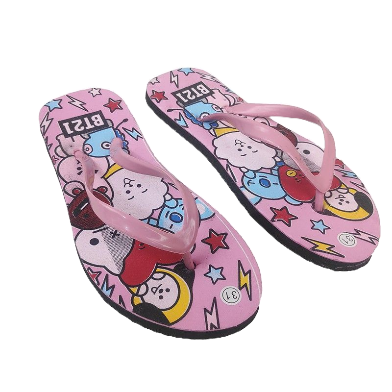 JB Sandal Anak Motif Bts21 Murah