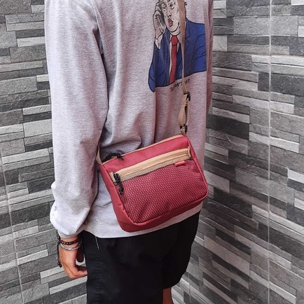 Tas Selempang Slingbag Fanteus Fashion Bahan Polyester Cordura