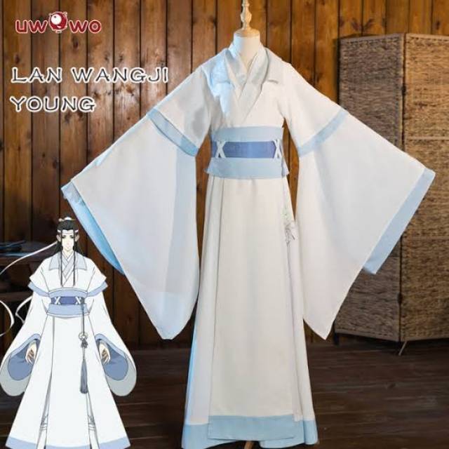 Costume Lan Wangji Mo Dao Zu Shi Fulset Cosplay