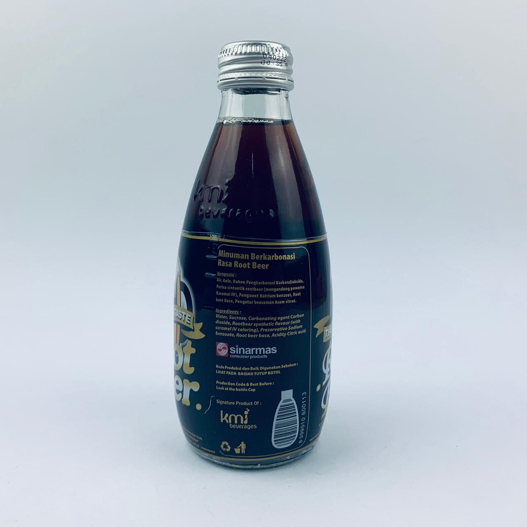 Zoda / Root Beer / Minuman Berkarbonasi Rasa Root Beer / 250ml