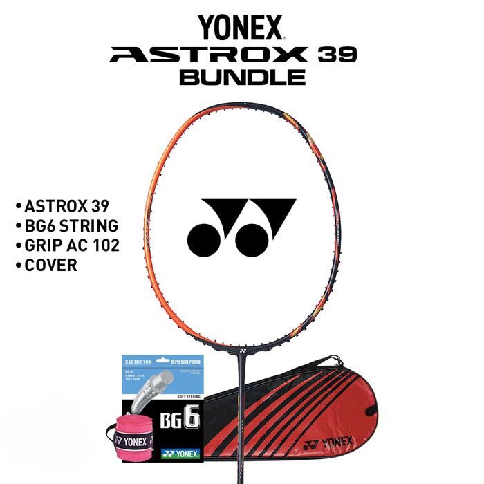NEW Raket Badminton YONEX TERBARU ASTROX 39 KOMPLIT ORIGINAL PROMO