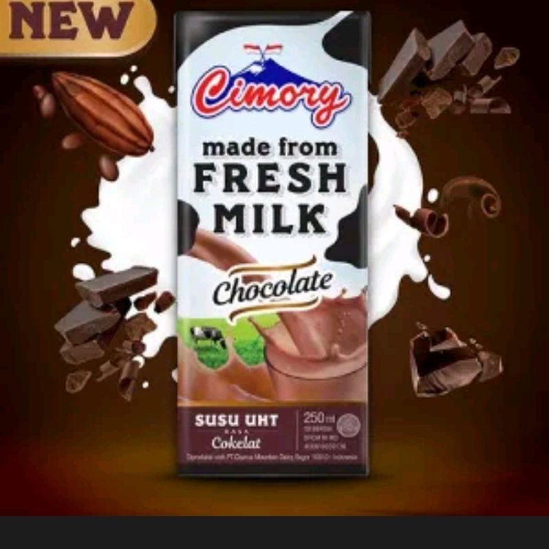 susu Cimory chocolate uht 250 ml