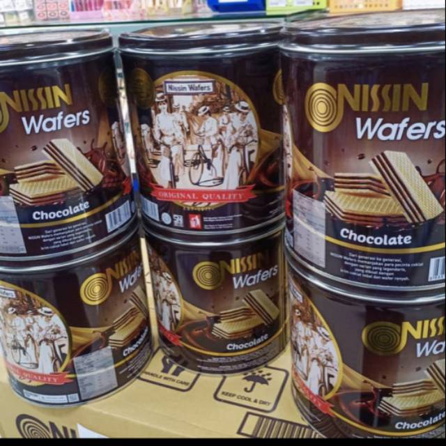 Jual Nissin Wafer Chocolate 600gr Shopee Indonesia